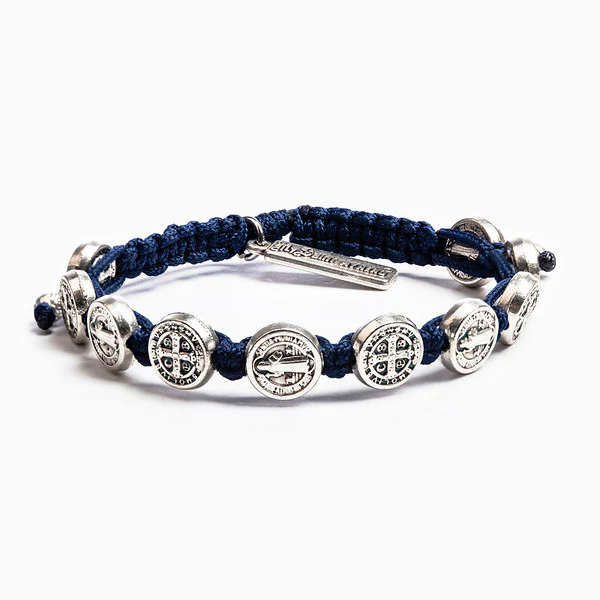 BENEDICTINE BLESSING BRACELET - SILVER MEDALS - Image 5