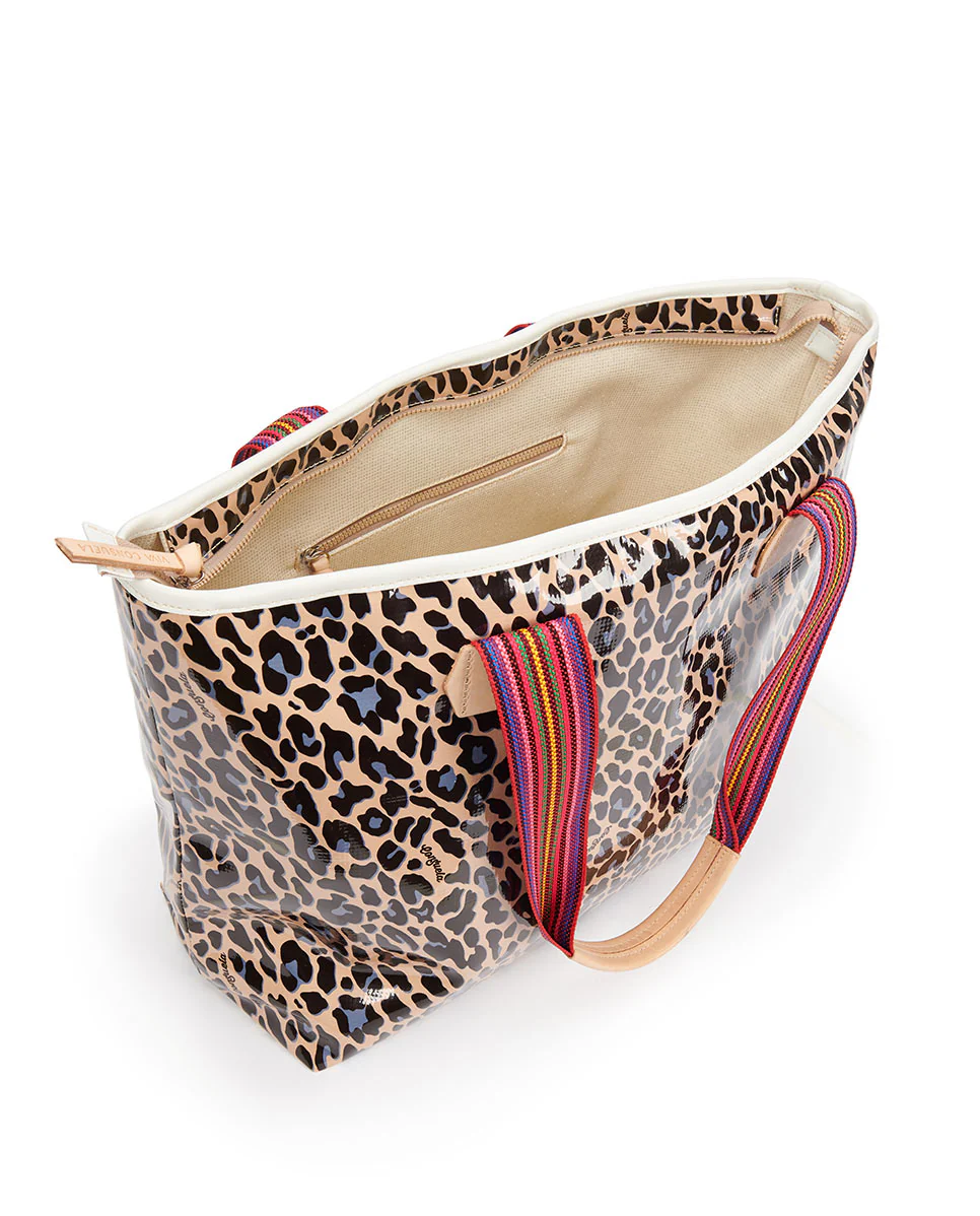 BLUE JAG ZIPPER TOTE - Image 3