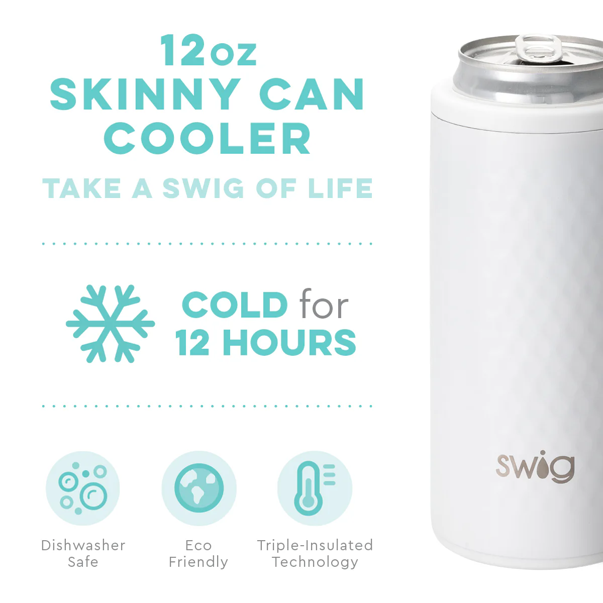 GOLF PARTEE 12OZ SKINNY CAN COOLER - Image 3