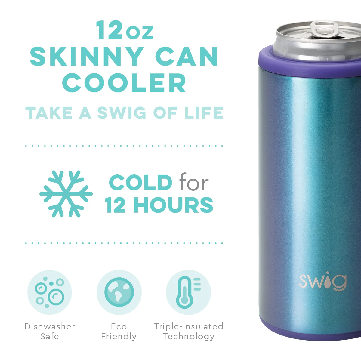 MERMAZING 12OZ SKINNY CAN COOLER - Image 3